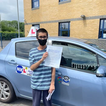 driving lerning success image